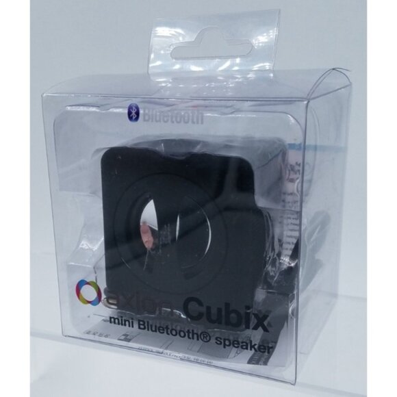 Axion Cubix SPK-2BE80 Mini Bluetooth Speaker 1 x 2W USB Charging Cable New - Picture 1 of 9